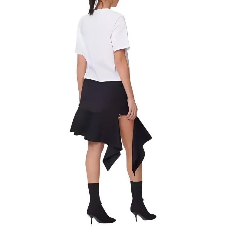 EVISU Casual Long Skirts Women's Black-2