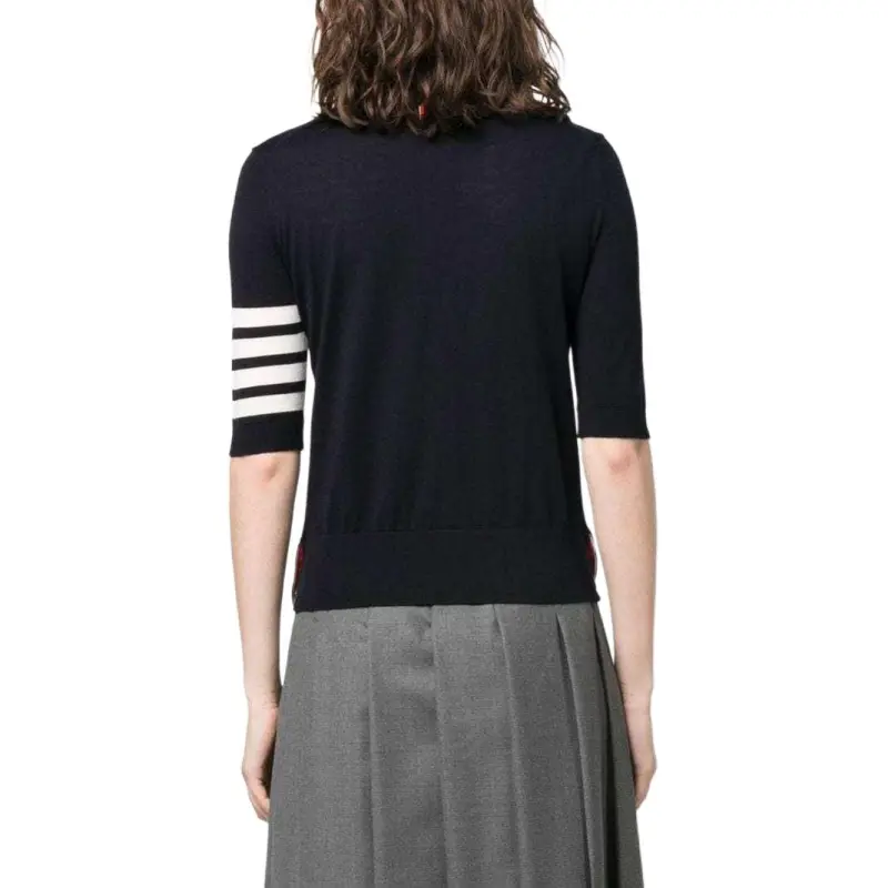 THOM BROWNE Roll Neck Knitted Jumper-4