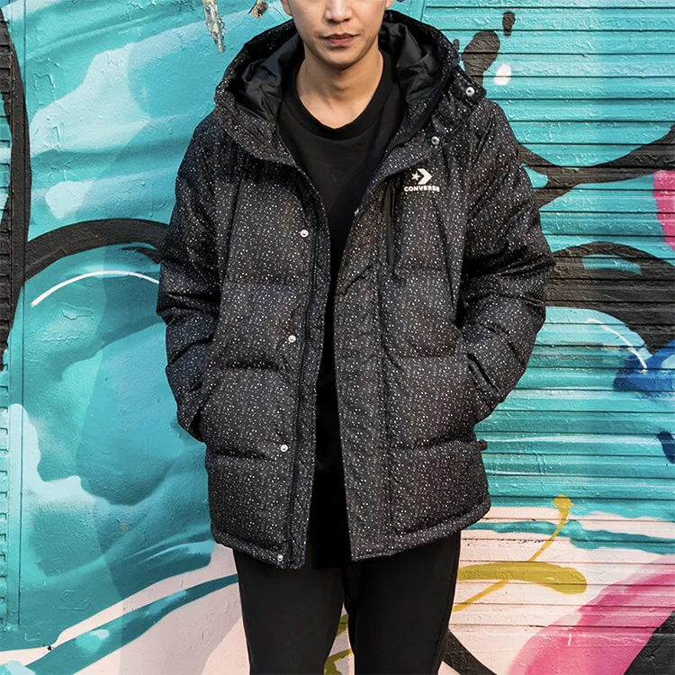 Converse Down Jacket Winter Men's Black-2