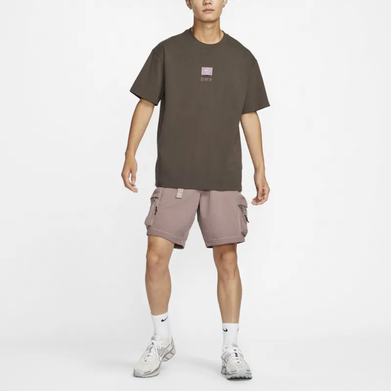 Nike T Shirts Men Brown-3