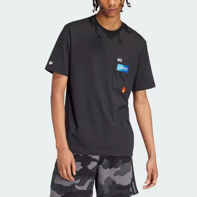 Adidas Free Shipping With AdiClub Remoji Pocket Graphic Tee-2