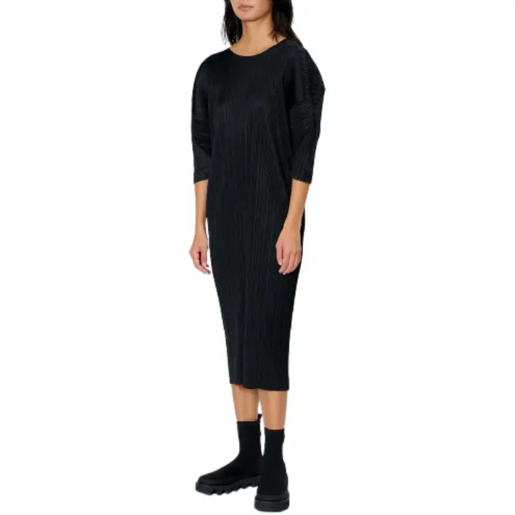 PLEATS PLEASE ISSEY MIYAKE Monthly Colors June Midi Dress-3