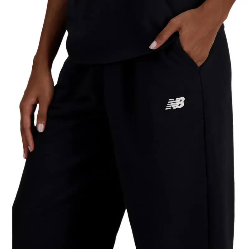 New Balance Sport Essentials French Terry Jogger Casual Pants Women's Black-5