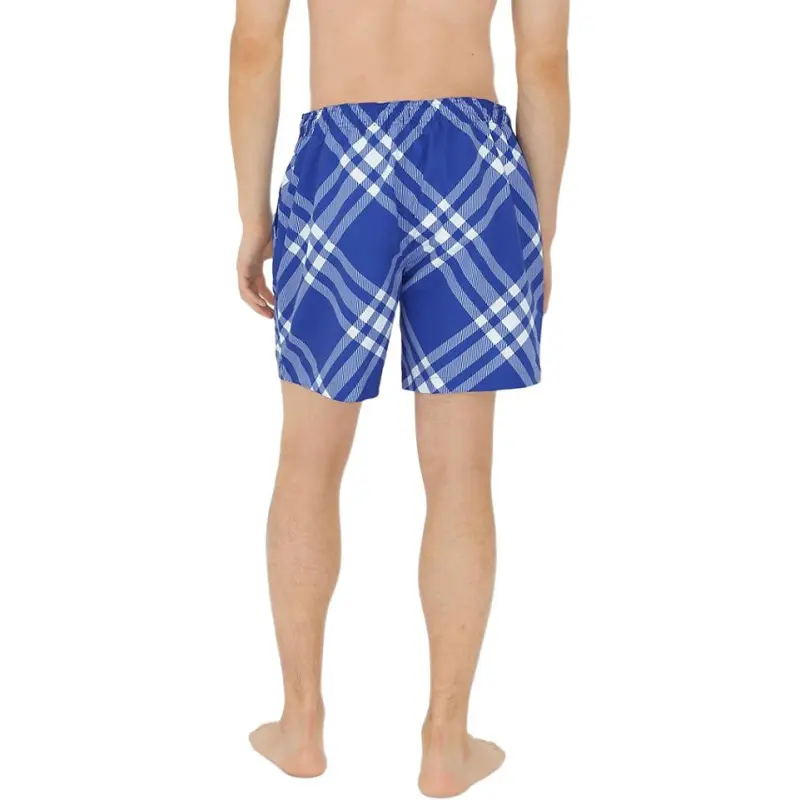 Burberry Check print Swim Shorts-3