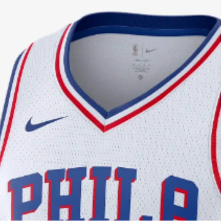 Nike Nba Philadelphia 76ers Association Edition Jersey-4