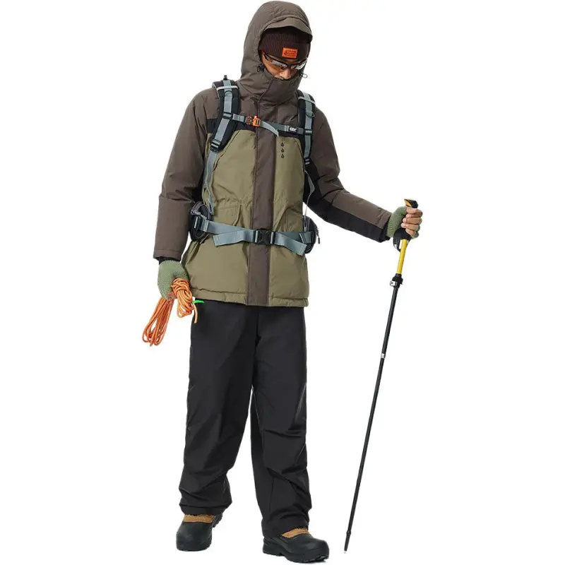 VOLCOM FW24 Down Jacket Men's Olive Green-4