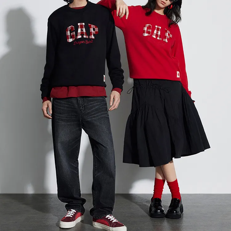 8on8 X GAP 8ON8 Co branded Model Sweatshirts Unisex-1