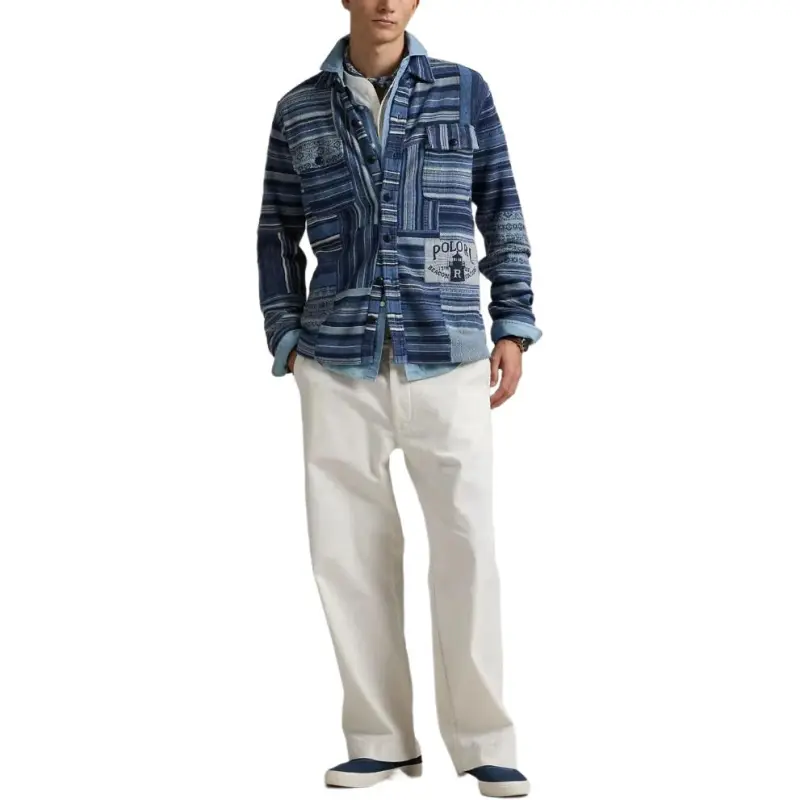 Polo Ralph Lauren Patchwork Cardigan-1