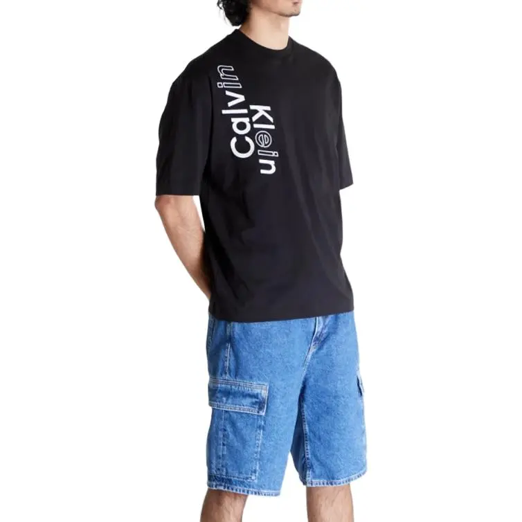 Calvin Klein Logo Embroidered T shirt-2