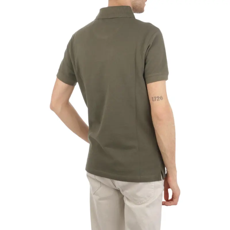 BARBOUR Polo Shirts Men Green-4