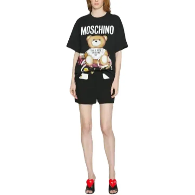 MOSCHINO T Shirts Women's Black-3