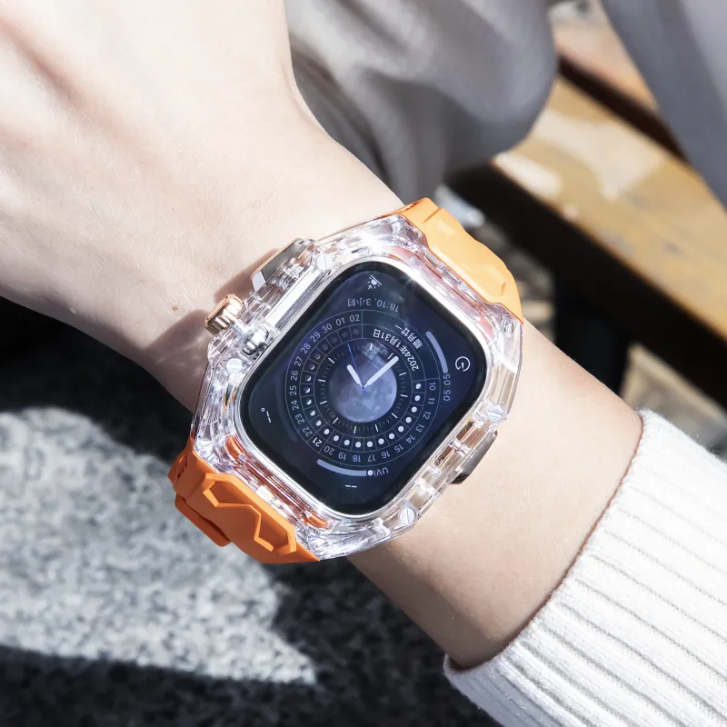 KVZUVUU Apple Compatibility Watch Band TPU Material-9