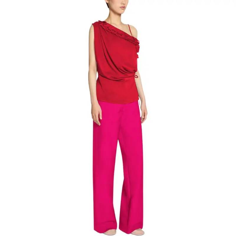 DRIES VAN NOTEN Slouchy Straight Trousers-2