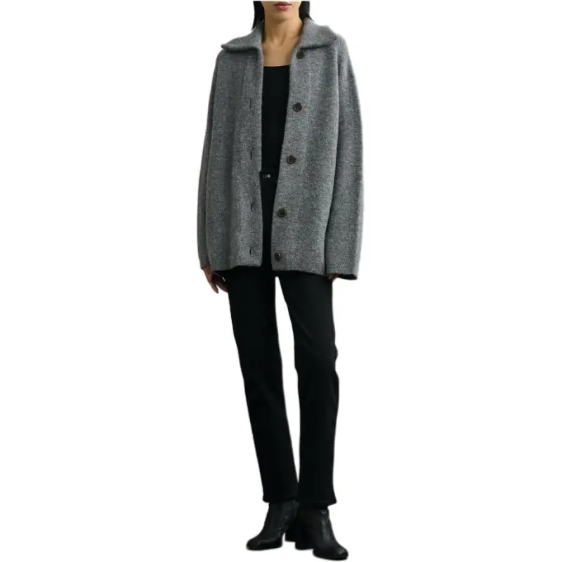 VINCE Brushed Cardigan-1