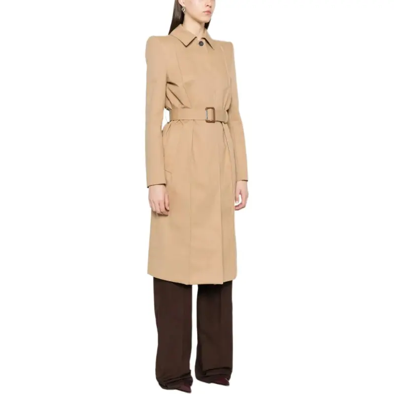 Alexander McQueen Belted Trench Coat-3