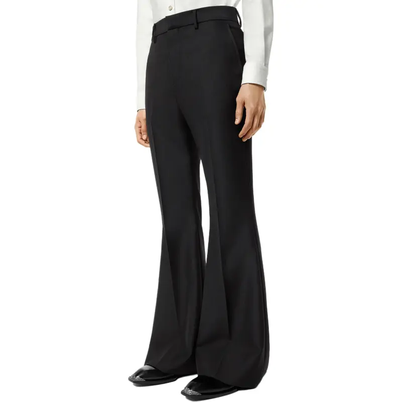 LOUIS VUITTON Casual Pants Men's Black-3