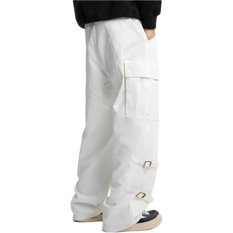 AHAH Casual Pants Men White-1