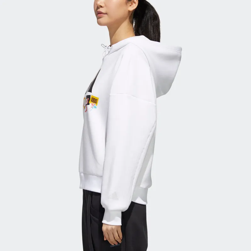 Adidas Sweatshirt Women's White-4