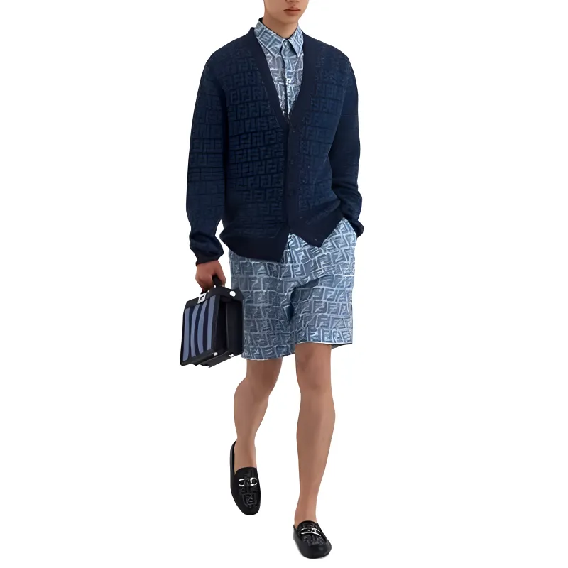 FENDI Ff Motif Regular Fit Cardigan-3