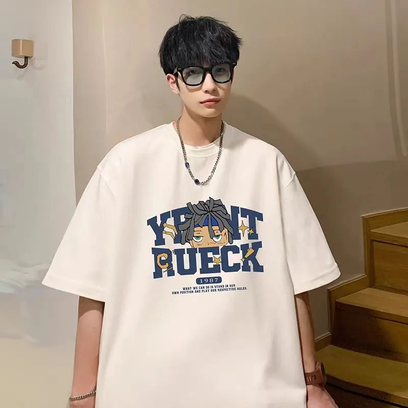 TESTUNG Fashion Minimalist Style T Shirt Unisex-14