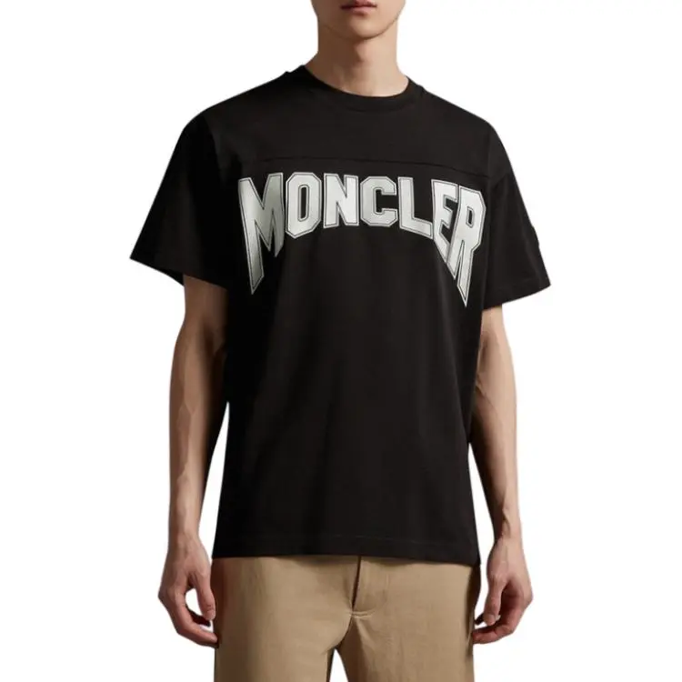 Moncler SS23 T Shirt Men's Black-3