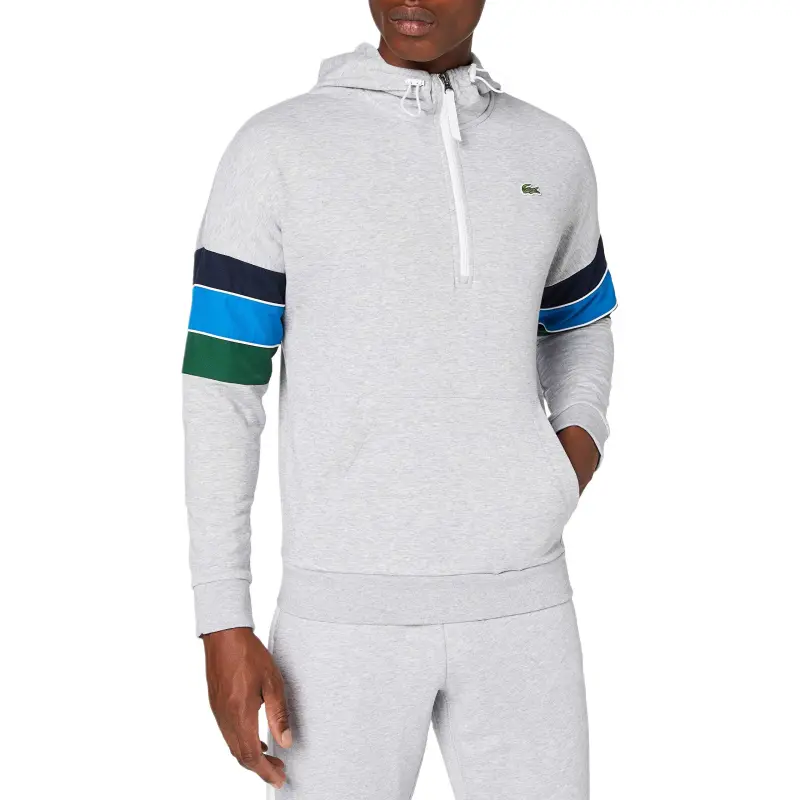 LACOSTE Sweatshirts Men Gray-3