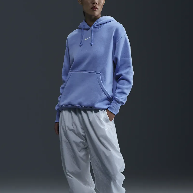 Nike Sportswear Phoenix FleeceSwoosh Sweatshirt Women's Pulse Sapphire Blue-2