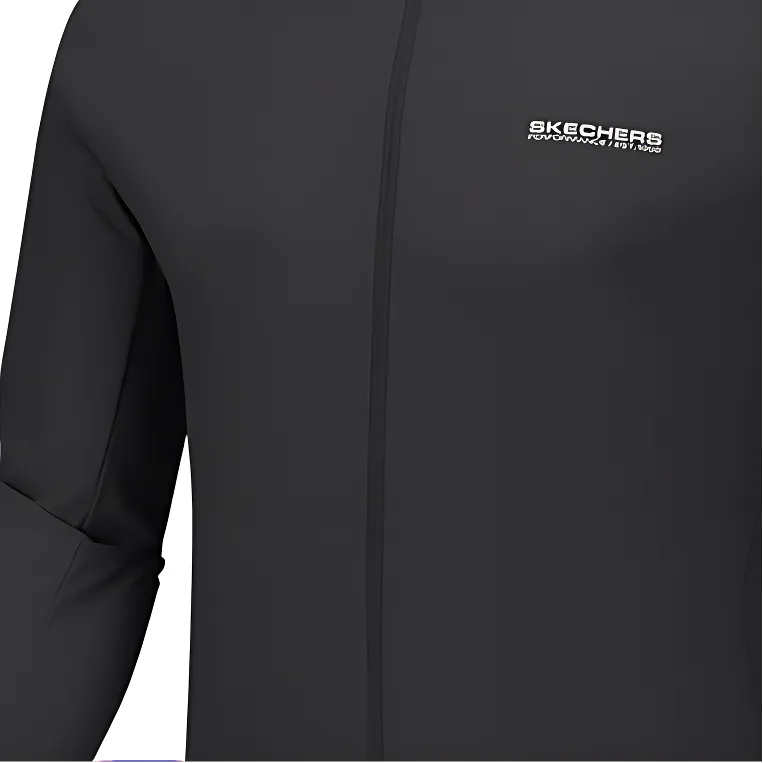 Skechers Sports Lifestyle Collection GODRI Jacket Men's Carbon Black-1