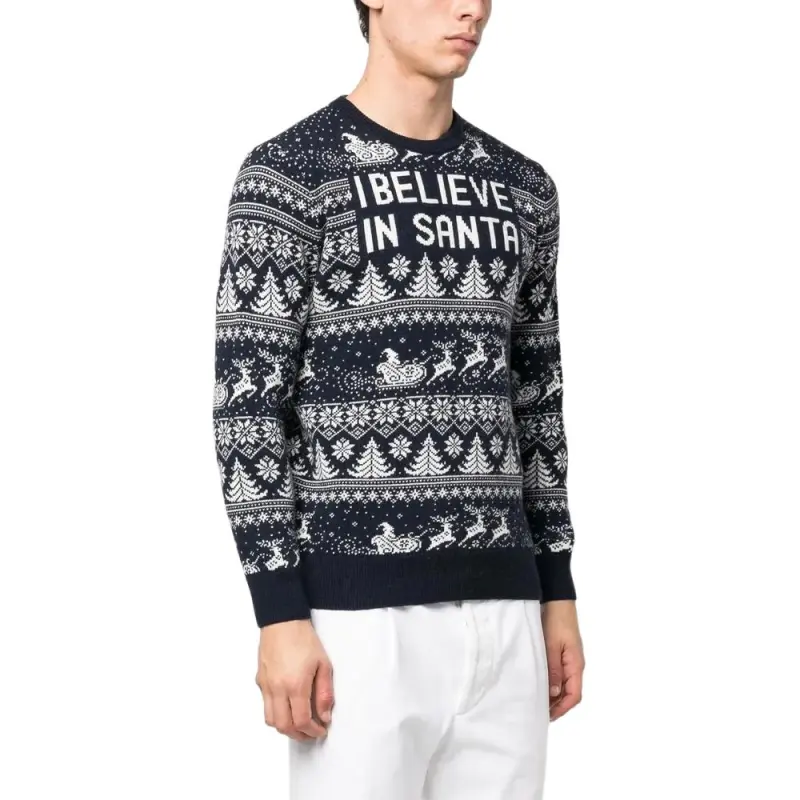 MC2 Saint Barth Santa Fine knit Crew neck Jumper-2