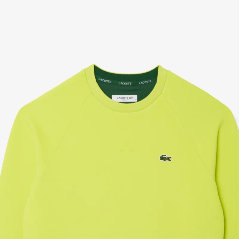 LACOSTE Sweatshirt Women's Yellow Green-4