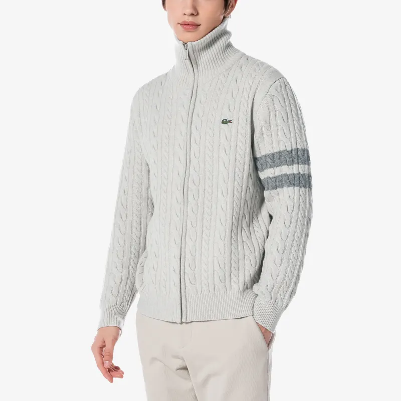 LACOSTE Sweaters Men Gray-4
