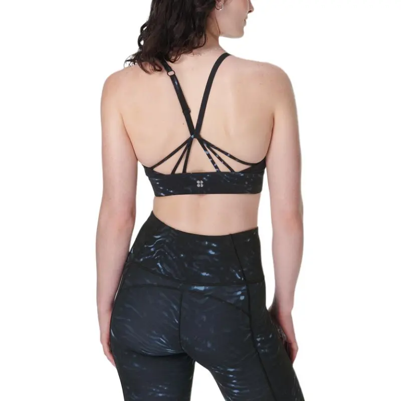 Sweaty Betty Super Soft Sports Underwear Women's Blue Tundra Tiger Print-1