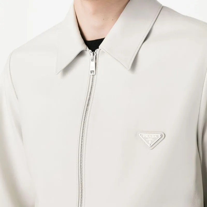 PRADA Jackets Coats Men's White-4