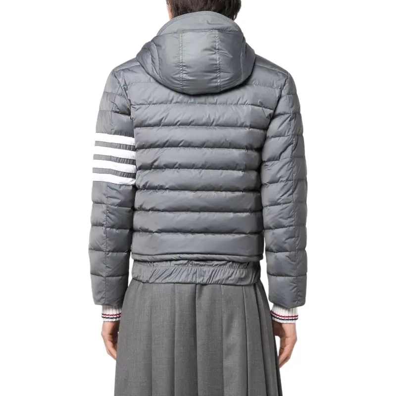 THOM BROWNE 4 Bar Padded Jacket-3