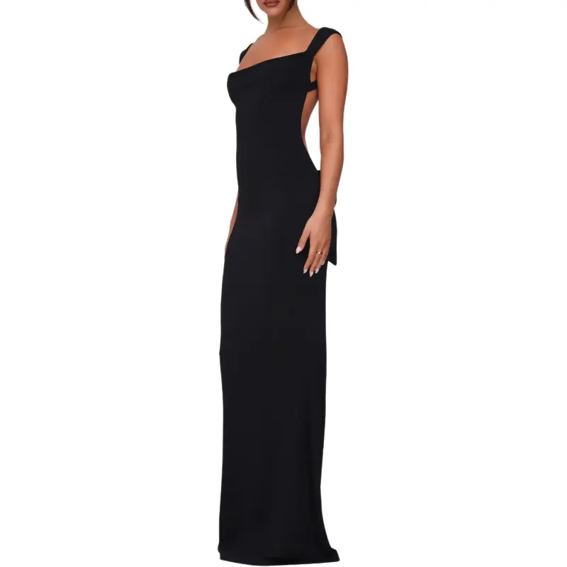Tiger Mist ZITA DRESS Slip Dress Women's Black-5