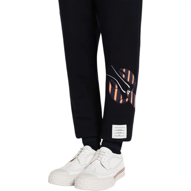 THOM BROWNE Lobster applique Track Pants-3