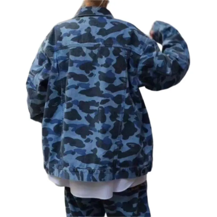 Bape Color Camo Denim Jacket-4