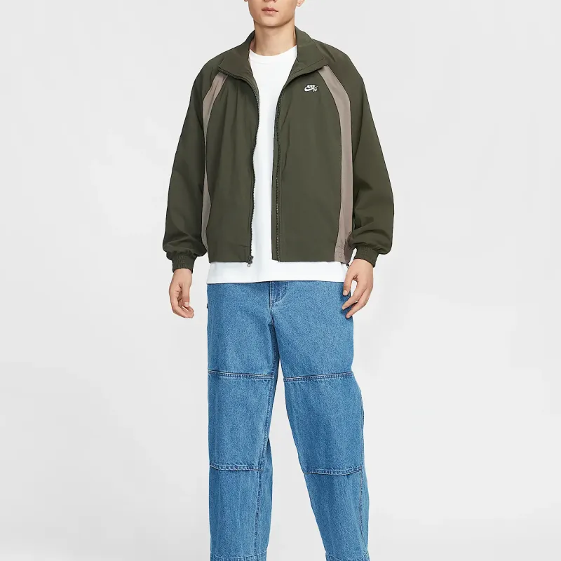 Nike SB Jacket Men's Red Cedar Green/Cave Stone/White-2
