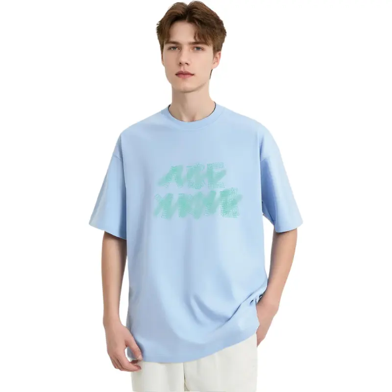 YK&YB T Shirts Unisex Sky Blue-4