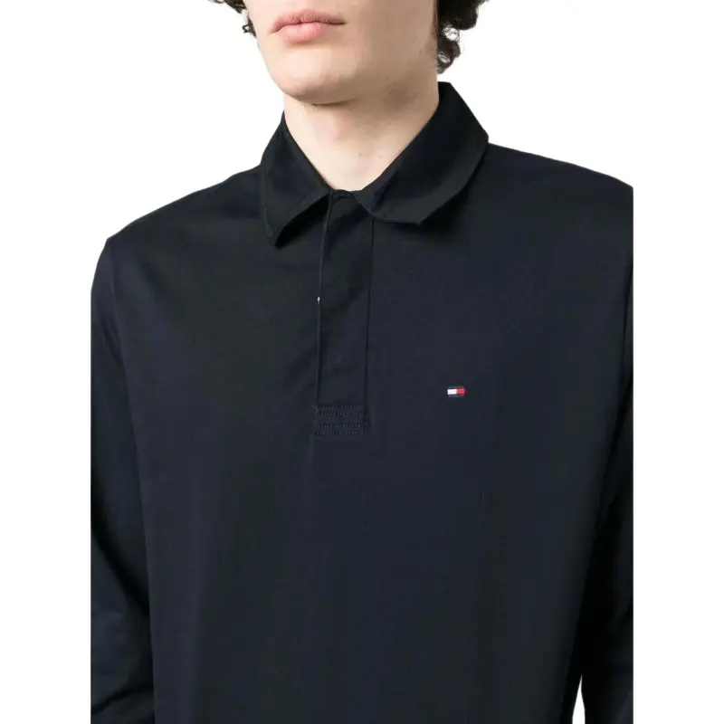Tommy Hilfiger Long sleeved Polo Shirt-5