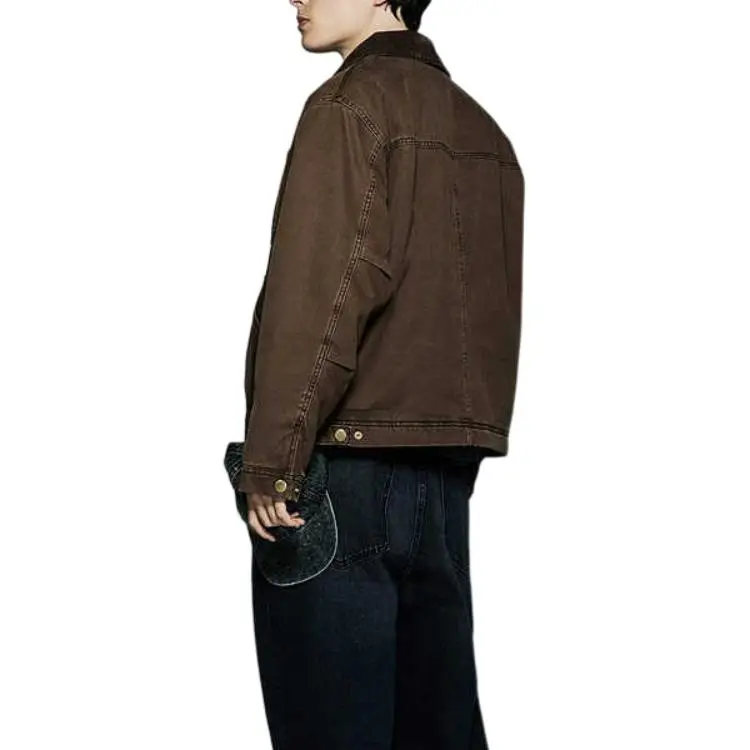 H&M Jackets & Coats Men's Brown-2