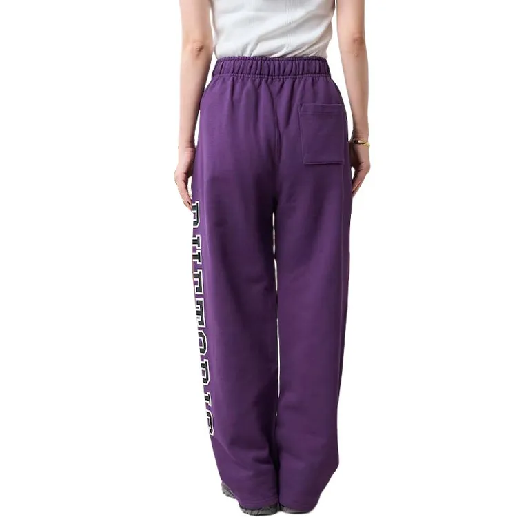 FREAK'S STORE Knitted Sweatpants Women's Purple-1
