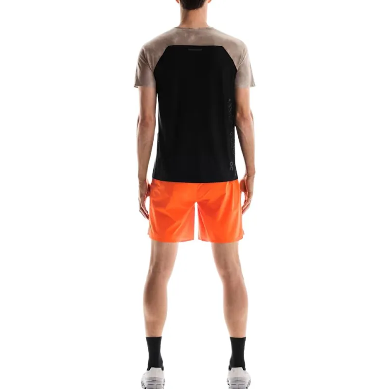 On Performance T AOP T Shirt Men's Graphite Gray/Black-1