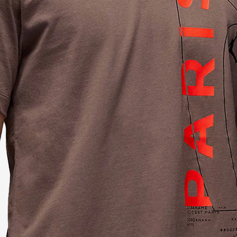 Jordan T Shirts Men Coffee-4