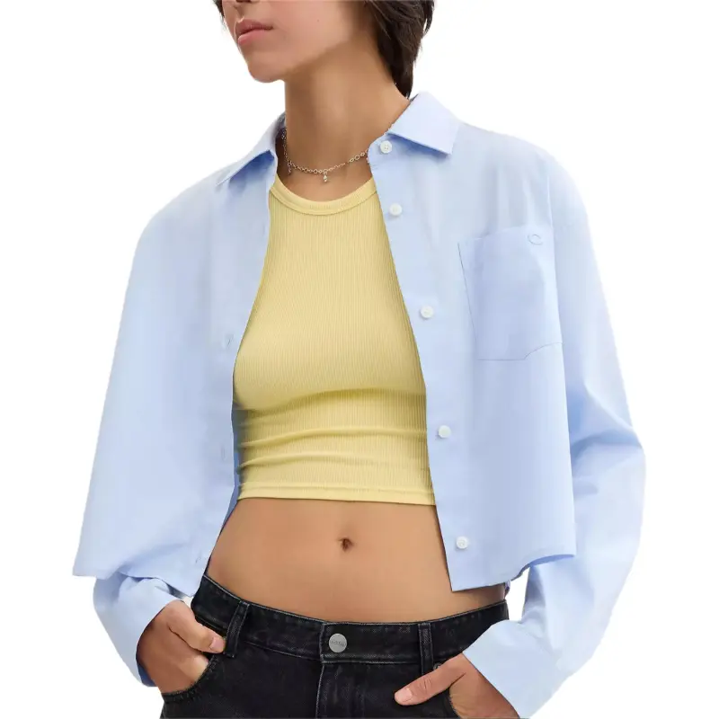 COACH Shirts Women's Blue-2