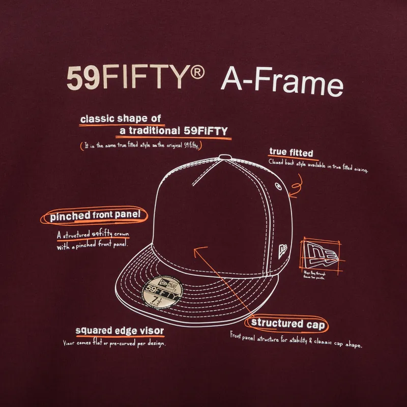 New Era 59FIFTY Series A Frame T Shirt Unisex-3