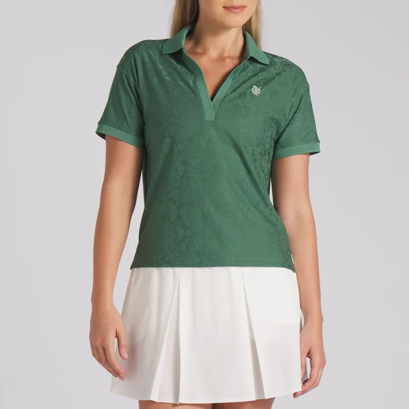 PUMA x QGC Polo Shirt Women's Green-3