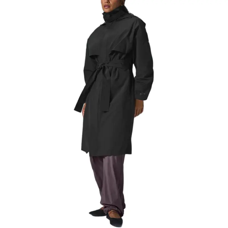 Alo Yoga Trench Coat Women's Brown-5