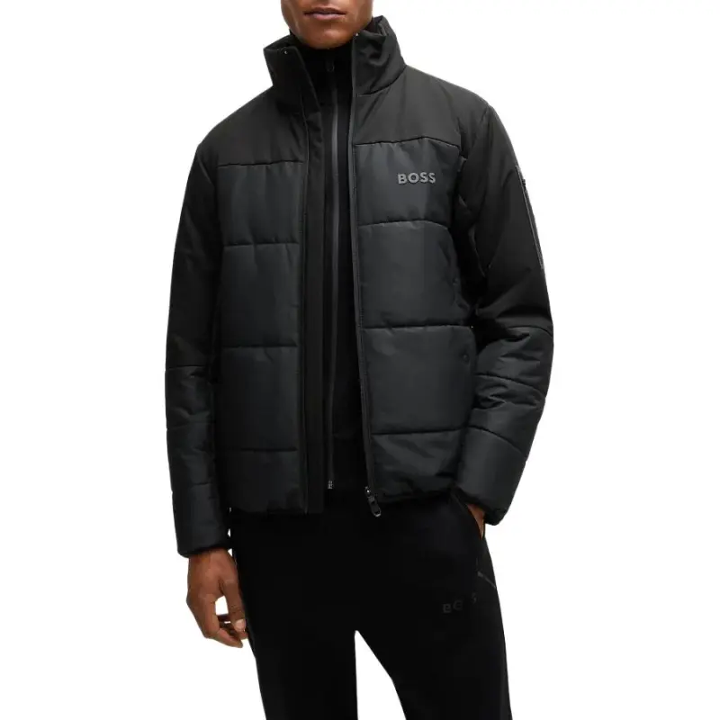 HUGO BOSS FW24 Jackets Coats Men's Black-1