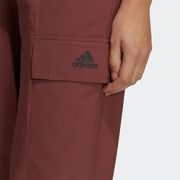 Adidas Sports Pants Women's Red Brown-4